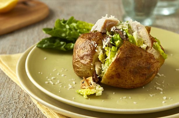 Chicken Caesar jacket potato