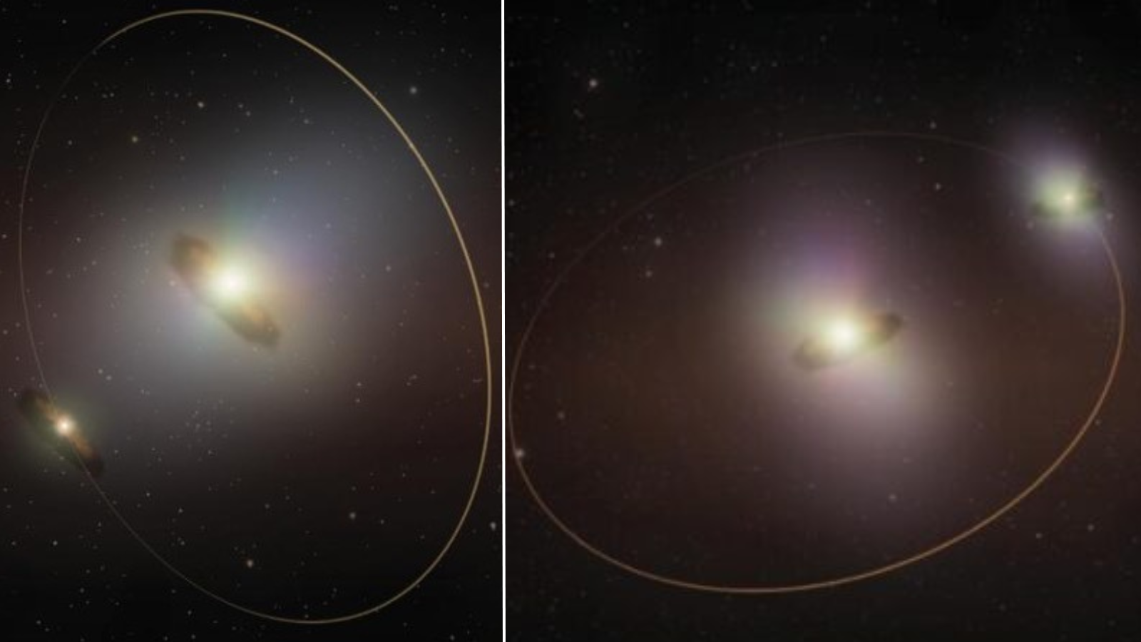 Massive radio telescope array investigates the birth of planets around twin stars Space