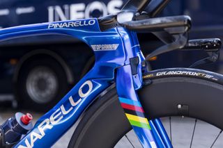 Filippo Ganna's new Pinarello Bolide TT for the Giro d'Italia
