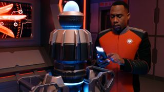 A still from "The Orville" showing "The Device."
