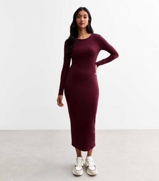 New Look, Crew Neck Bodycon Midi Dress