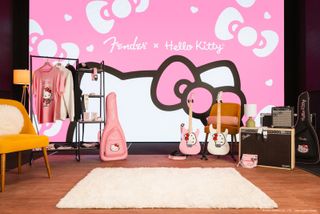 Fender x Hello Kitty merch