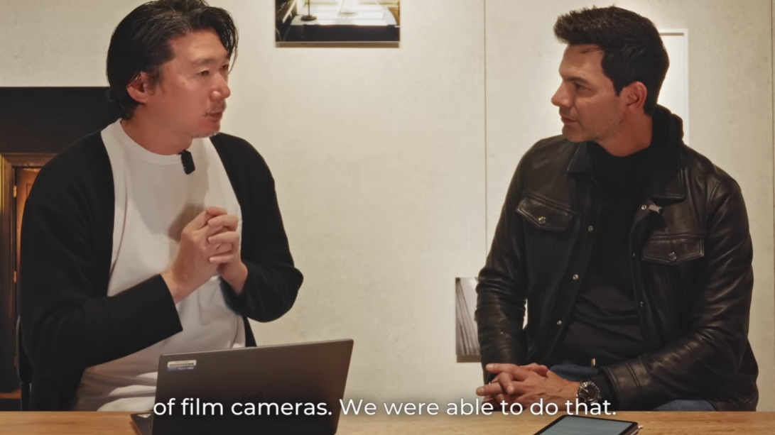 Bobby Tonelli talking to Ricoh&amp;rsquo;s Product Planning lead