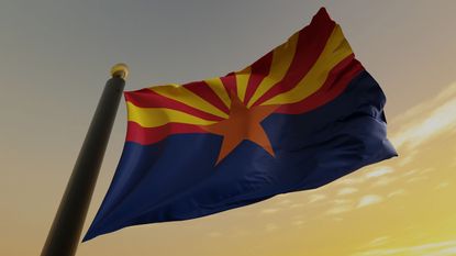 Arizona state flag for Arizona state tax guide