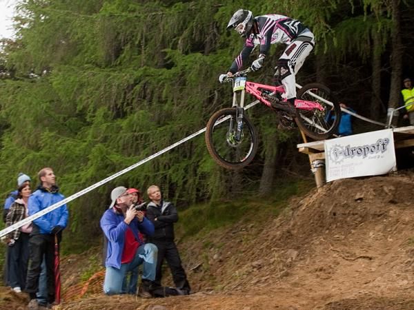 Ben Cathro (MTBcut.tv) surprised some people with his win in the elite men's category