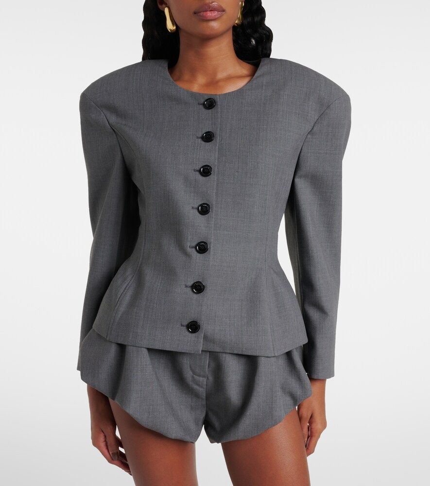 Wool and Silk Blazer