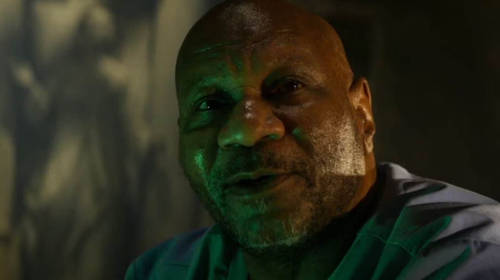 Luther Stickell facing forward talking