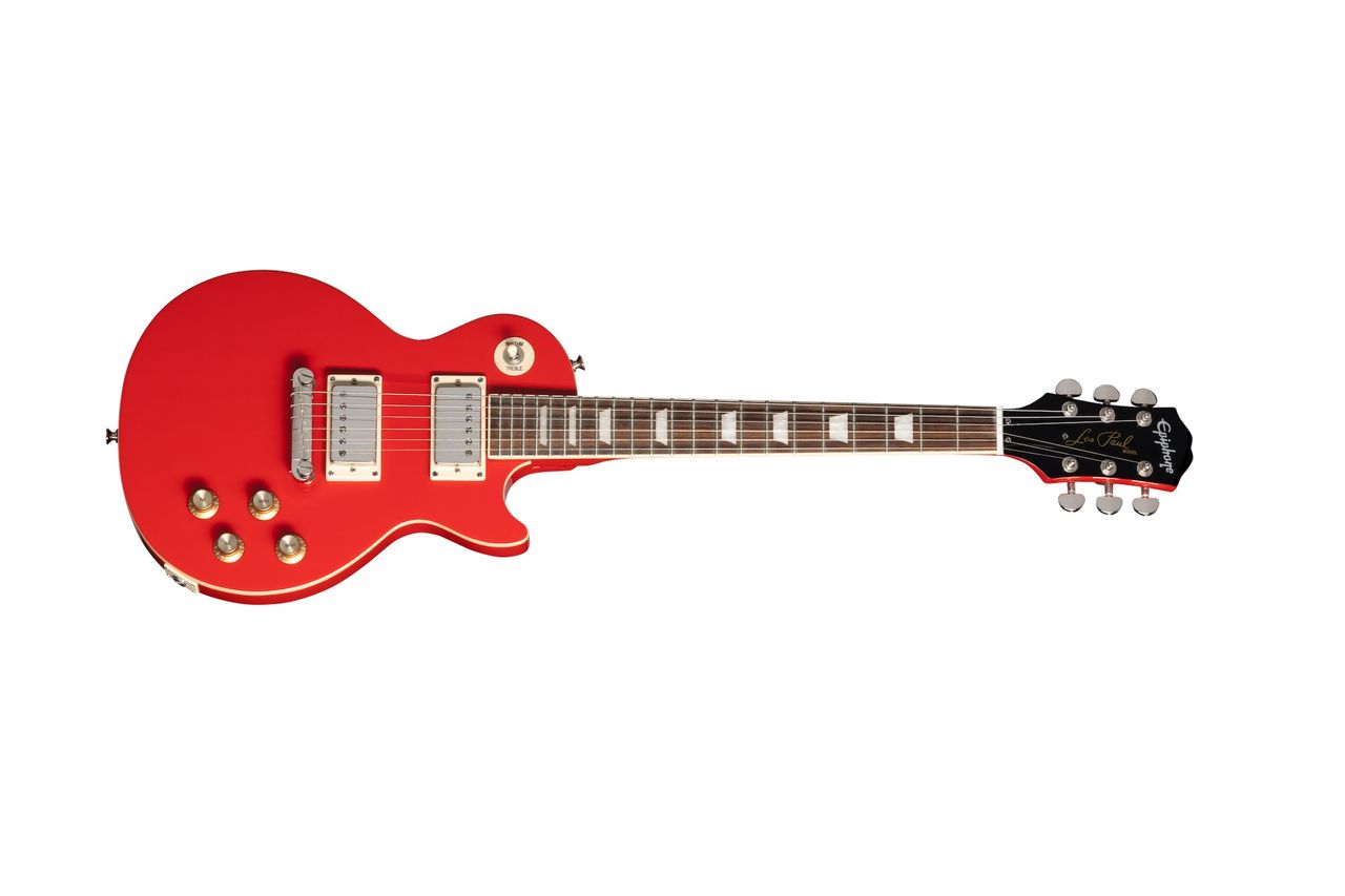 Epiphone's Power Players Les Paul in Lava Red