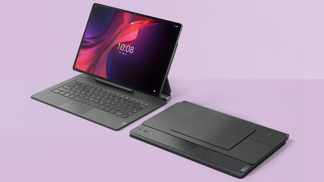 Lenovo Tab Extreme on T3 colour background