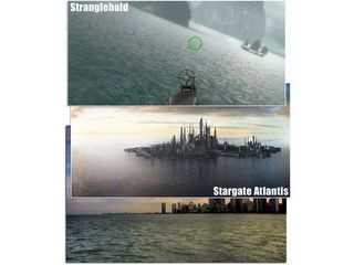Comparing water surfaces on the PC, in Hollywood and in reality.