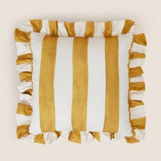 M&S Home Pure Cotton Striped Cushion