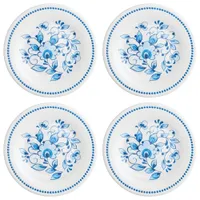 UPware Blue and White Floral Melamine Plates