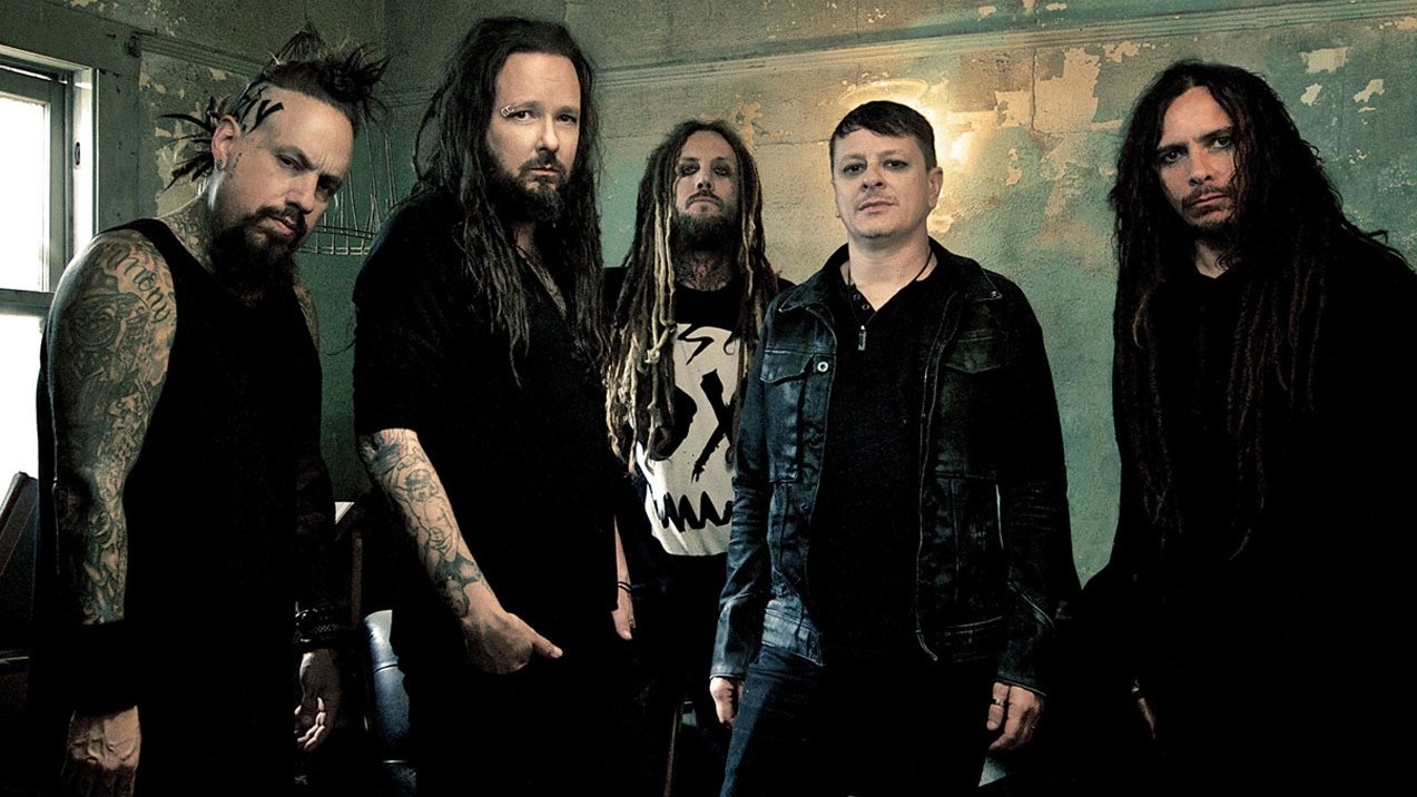 A promotional picture of Korn