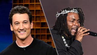 (L, R) Host Miles Teller and musical guest Kendrick Lamar will feature in the SNL season 48 premiere