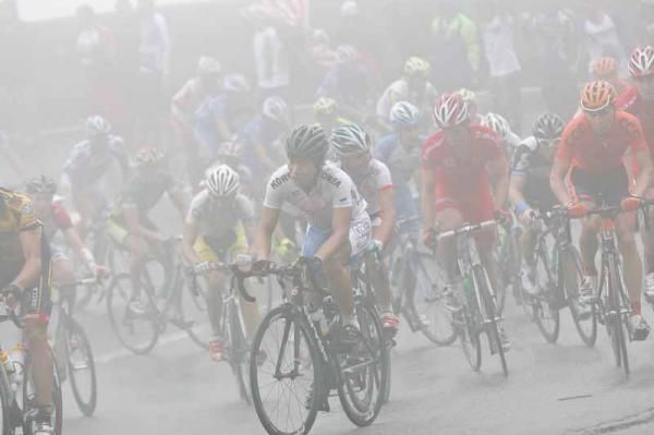 Fighting their way through the fog