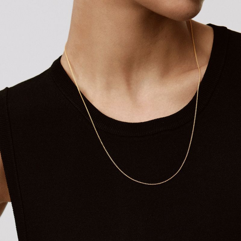 Image of gold chain necklace