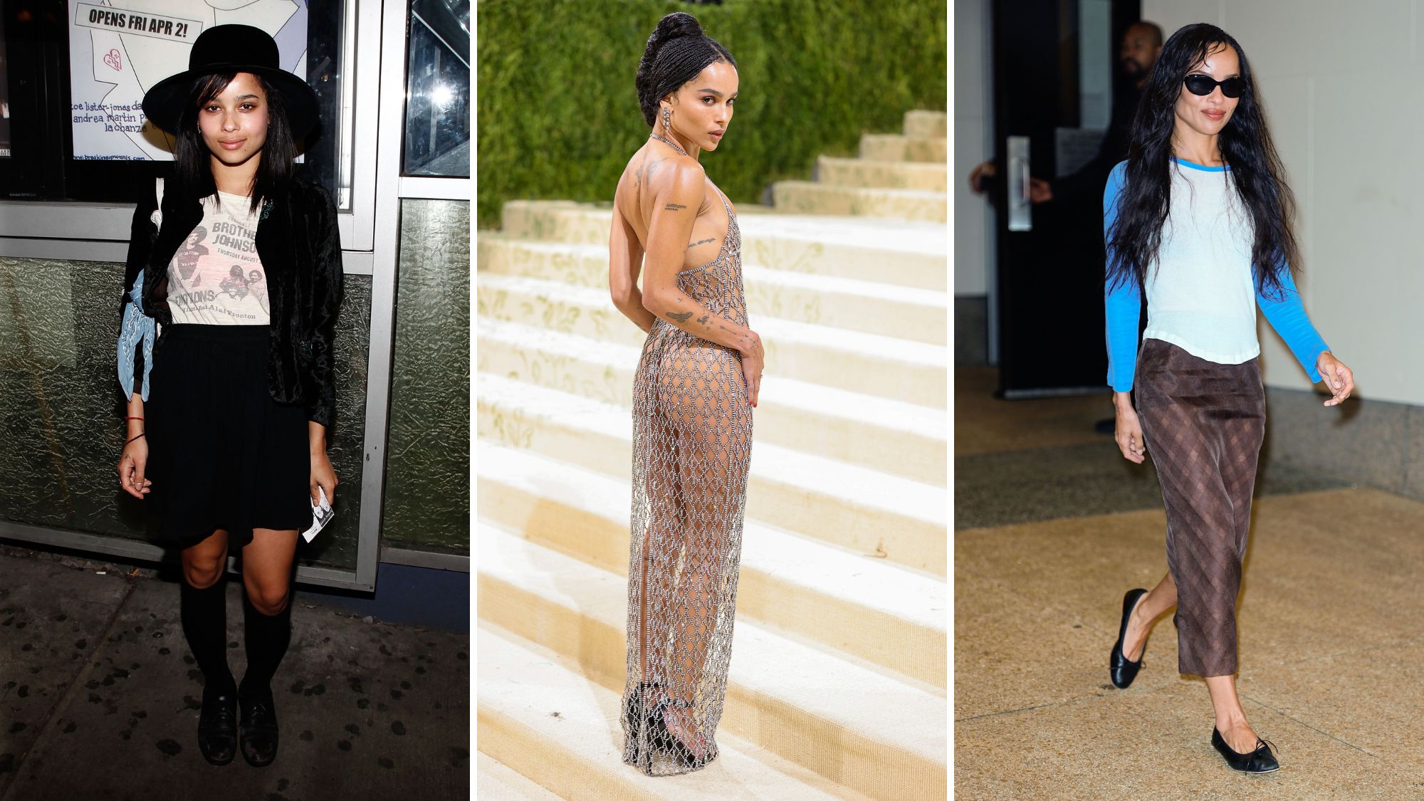 Zoë Kravitz’s style evolution