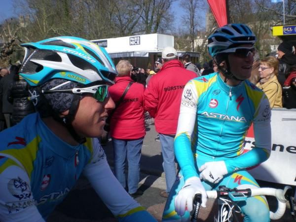 Robert Kiserlovski and Roman Kreuziger at the Paris-Nice