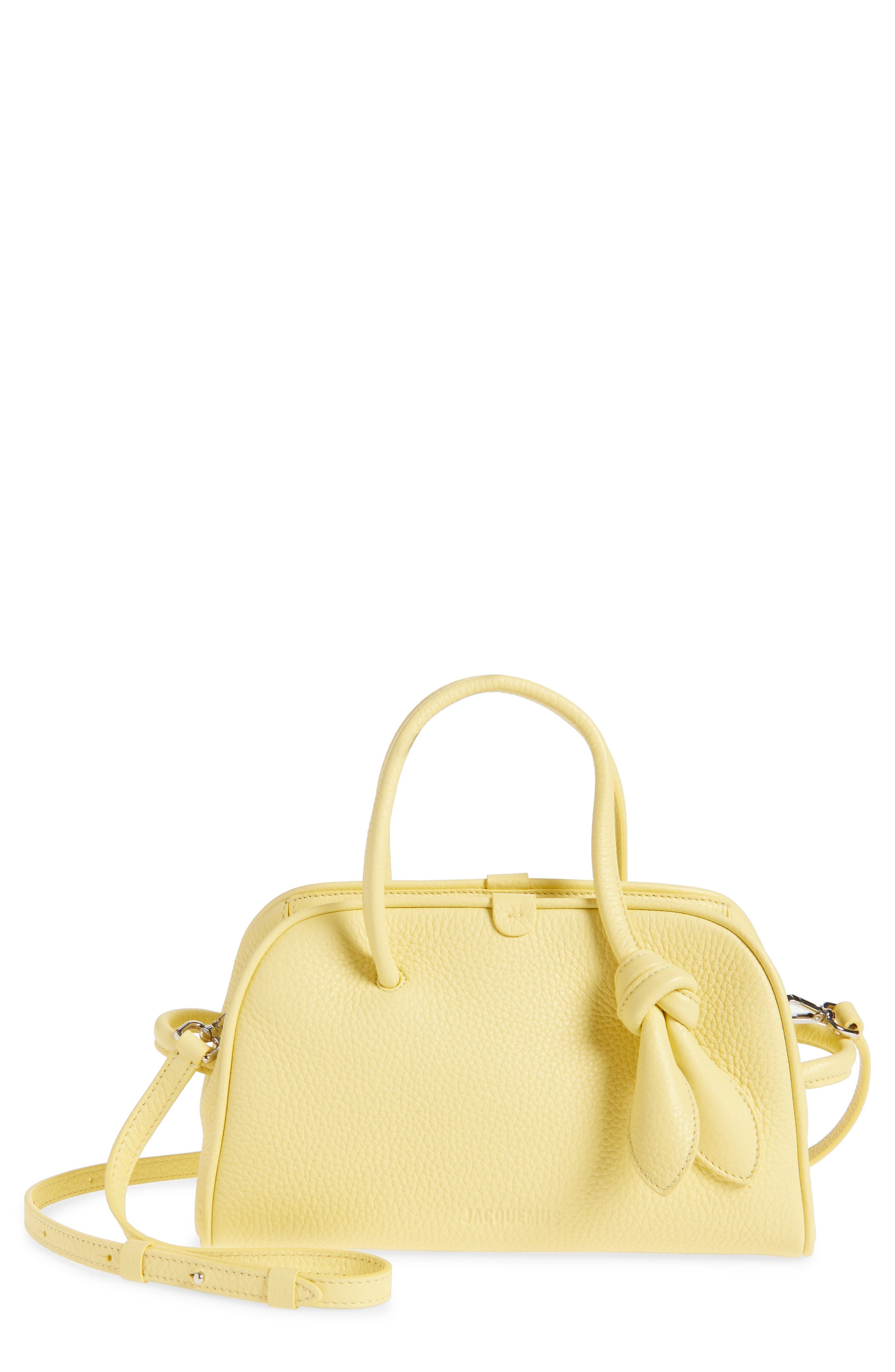 Jacquemus, Le Petite Turismo Leather Crossbody Bowling Bag