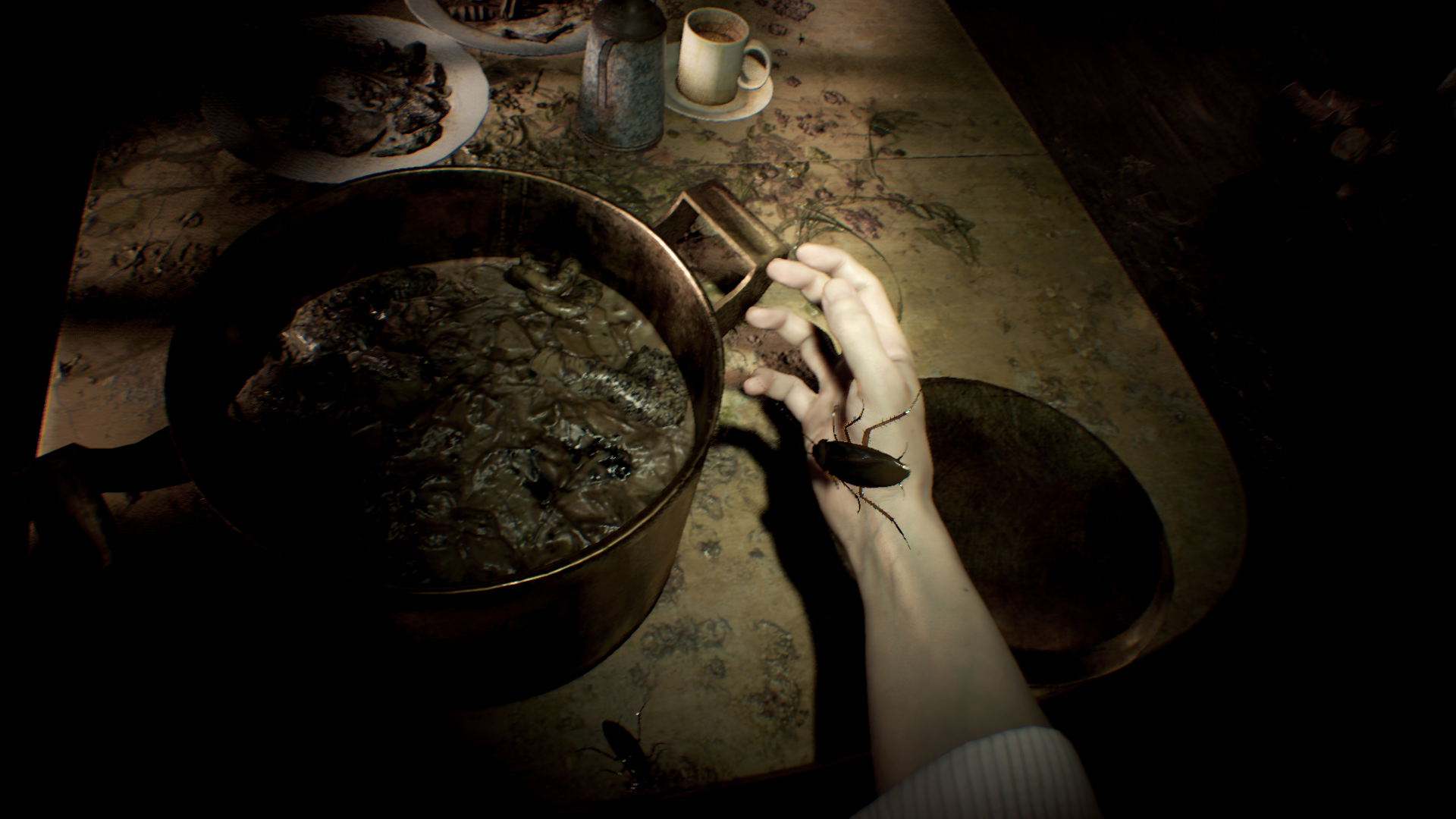 Ценная фотография resident evil 7 туалет