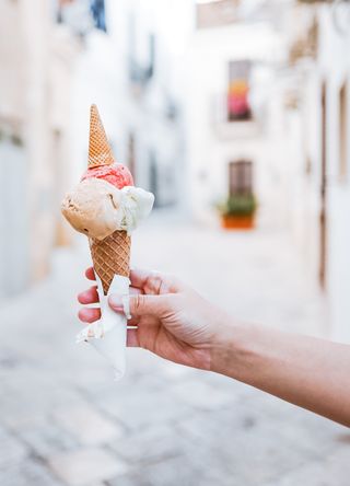 Ice cream in Puglia