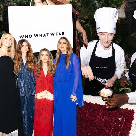 A collage of images from the Who What Wear UK Next in Beauty awards