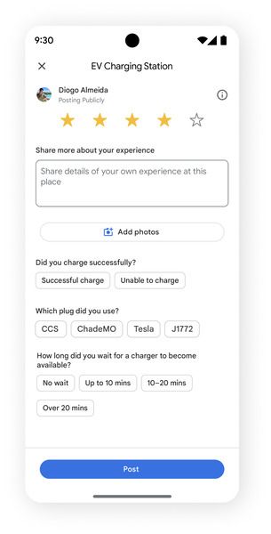 Google Maps AI Summaries