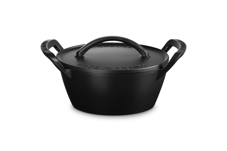 Cast Iron Bbq Outdoor Round Casserole