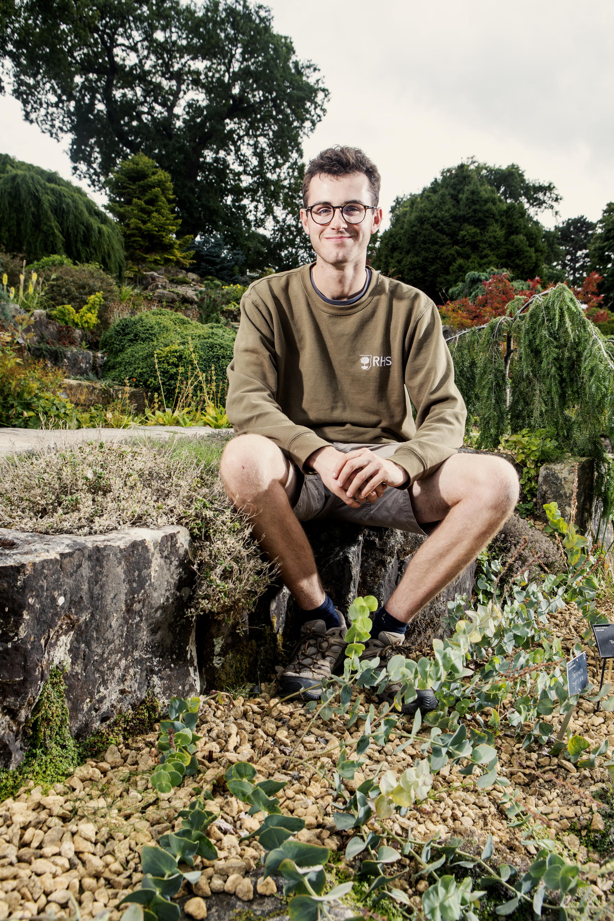 RHS Wisley gardener Jack Aldridge photographed by Richard Cannon for Country Life