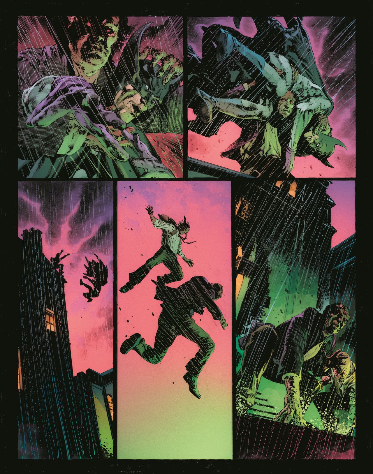 Pages from The Bat-Man: First Knight #1