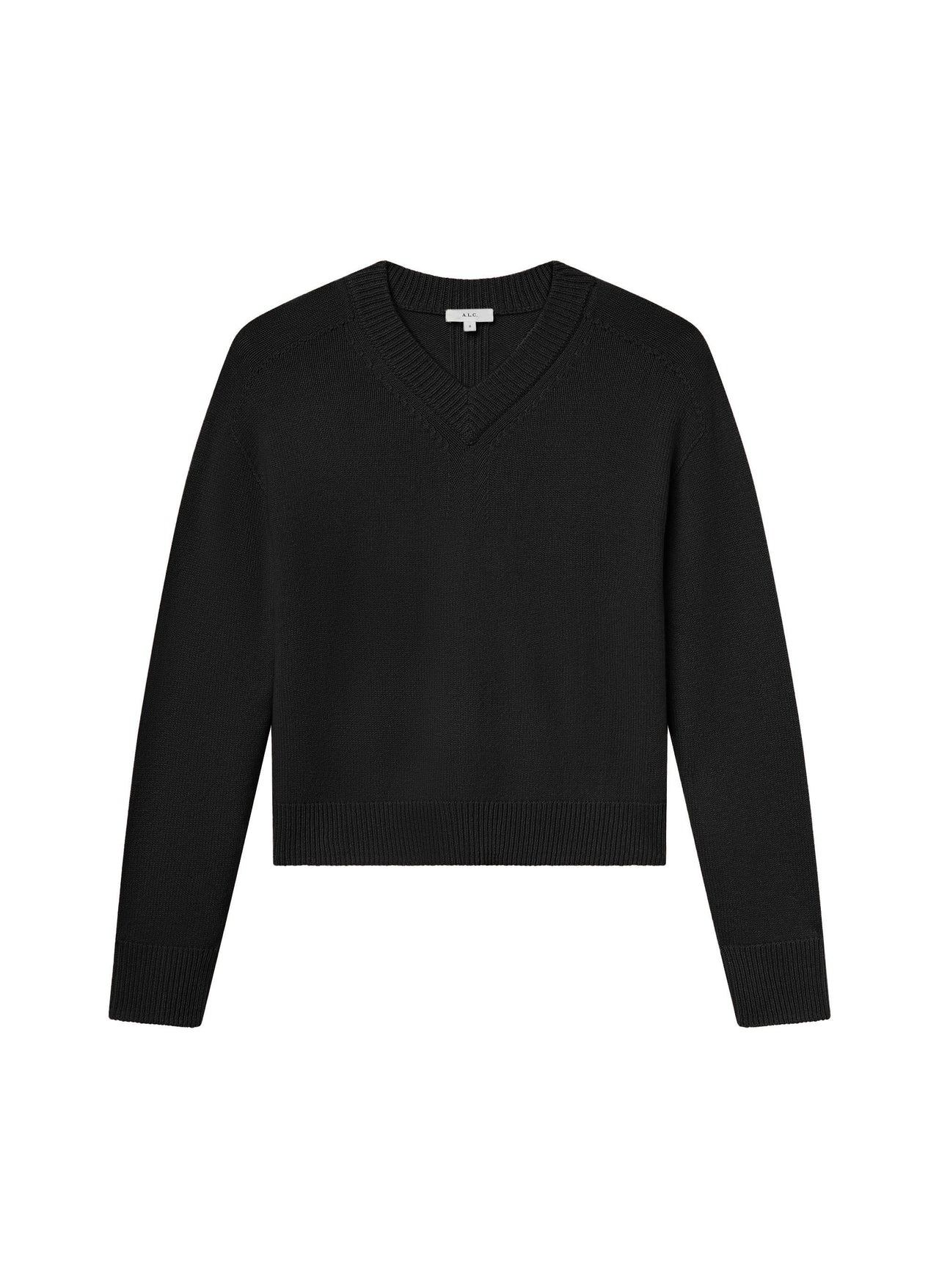 Calven Cashmere V Neck Sweater