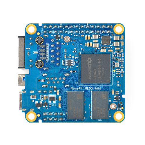 Bottom view of the NanoPi NEO3