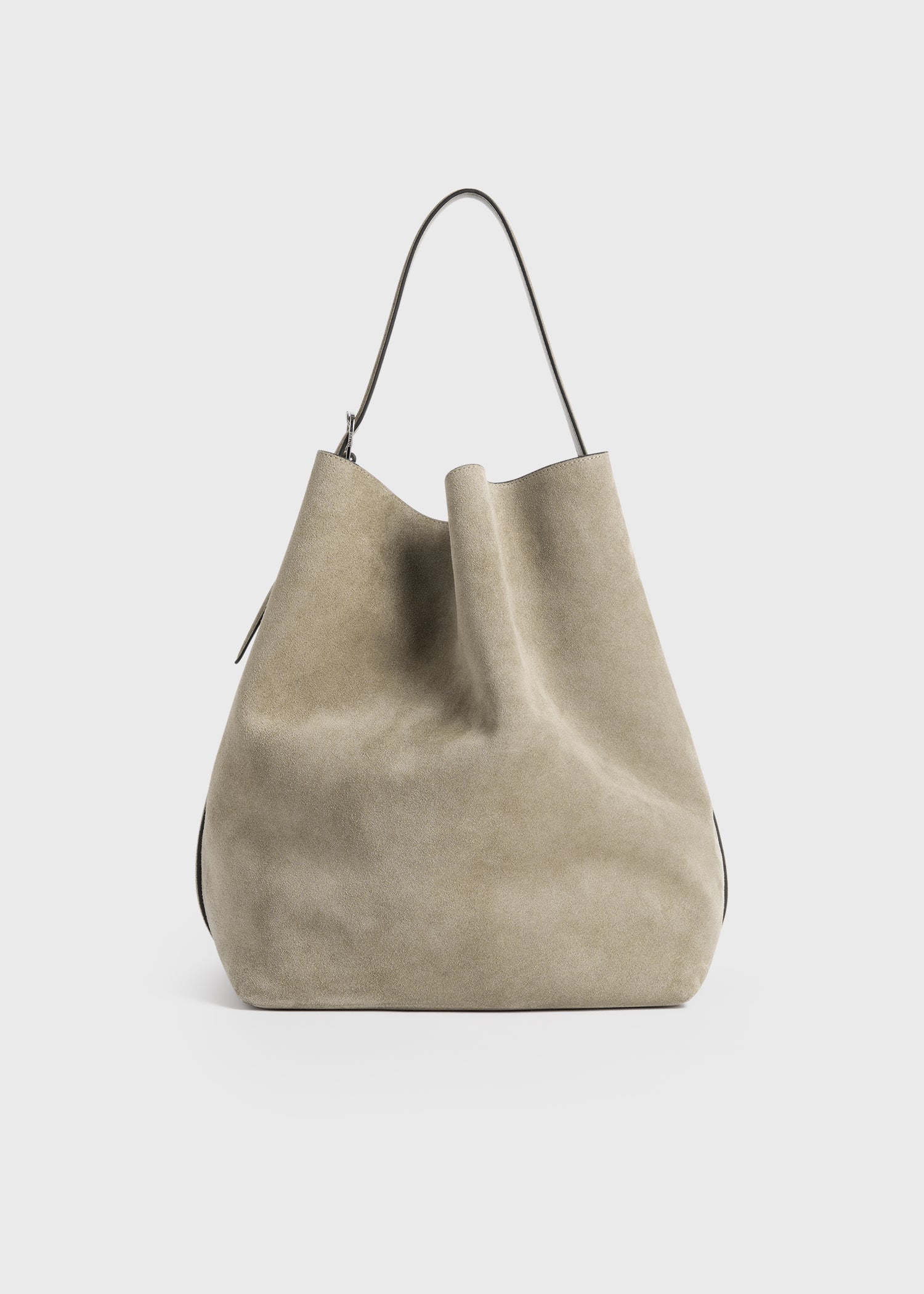 Belted Suede Tote Desert - One Size