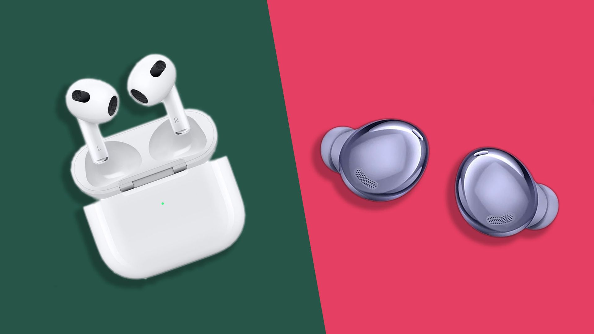 AirPods 3 vs Samsung Galaxy Buds Pro the true wireless earbuds