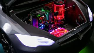 PC gamer Tesla Model S