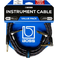 Boss Instrument Cable Bundle