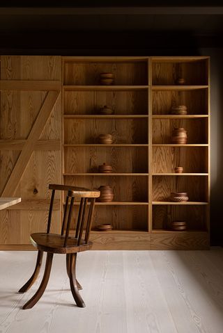 Dinesen Country Home in crafted timber interiors and neutral colours in the danish countryside