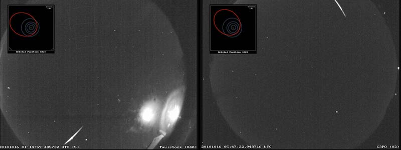 Twin Fireballs May Have Come From Comet Hartley 2