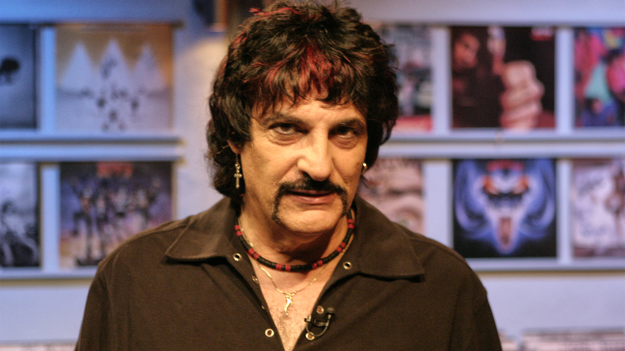Carmine Appice of Vanilla Fudge and Cactus promoting the new Cactus CD, November 28, 2006 in New York City.