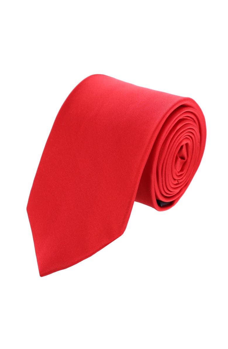 Sutton Solid Color Silk Necktie