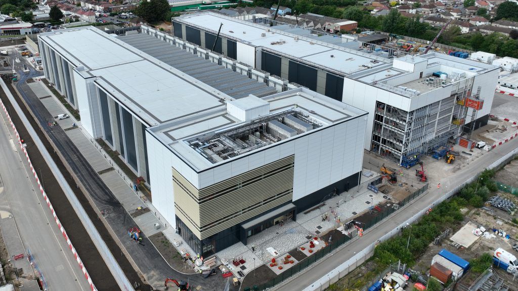 The Yondr data center in Slough, UK