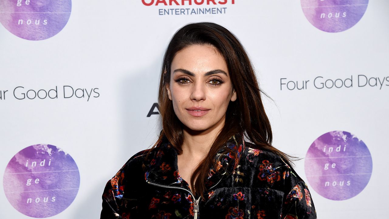 PARK CITY, UTAH - JANUARY 25: Mila Kunis attends the after party for &quot;Four Good Days&quot; at Acura Festival Village on January 25, 2020 in Park City, Utah. (Photo by Michael Kovac/Getty Images for Acura)