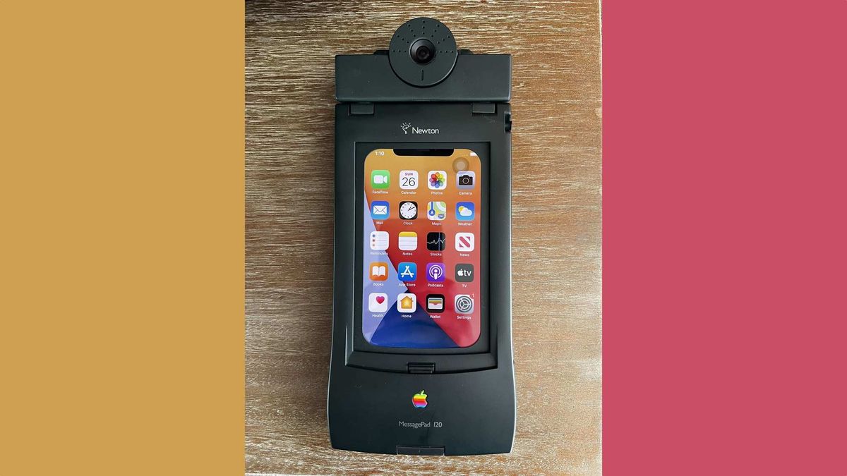 For All Mankind' stuffed an iPhone 12 Pro Max inside an Apple Newton | iMore