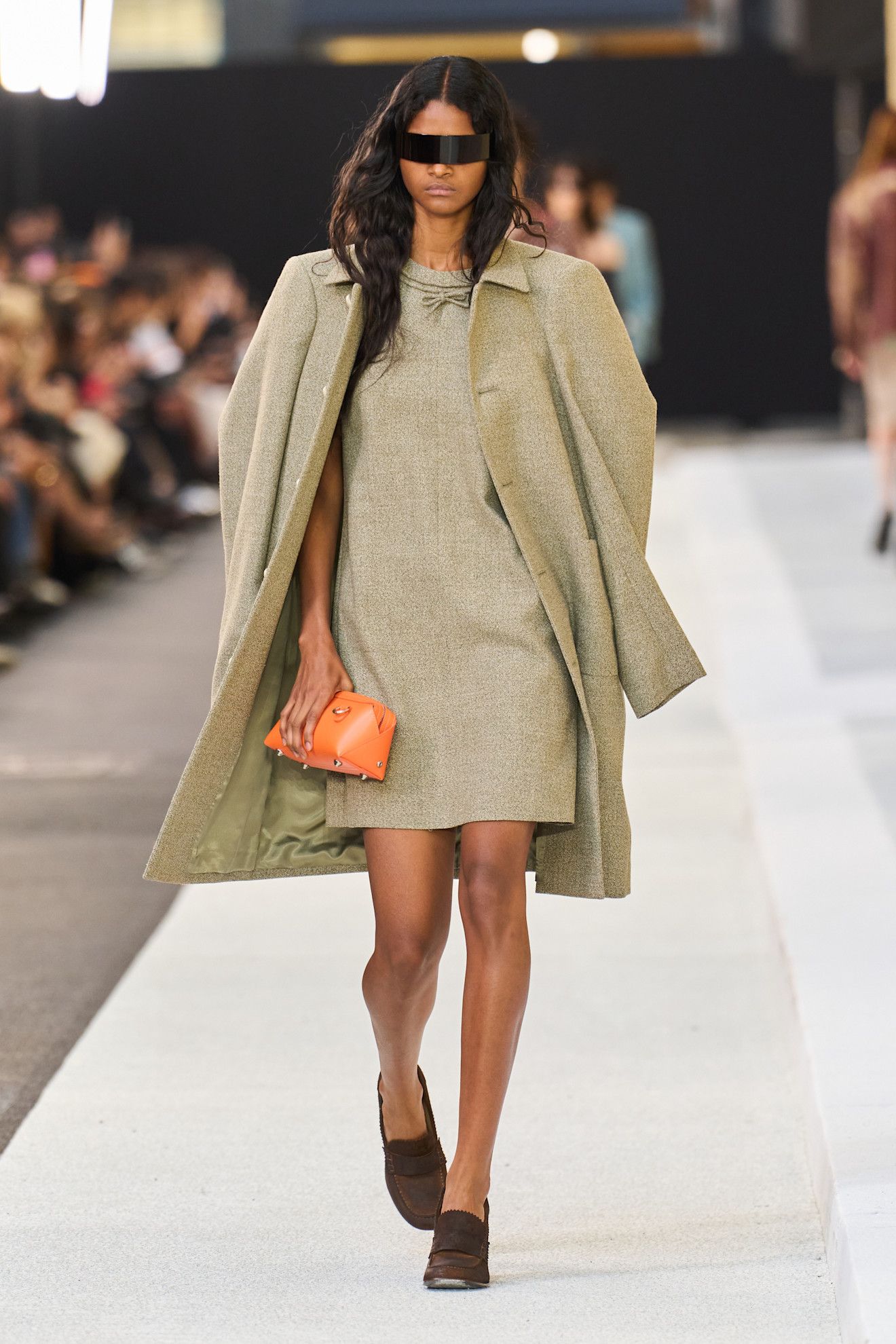 MM6 Maison Margiela runway, orange trend