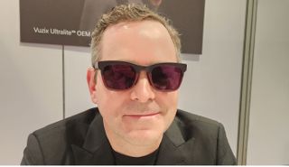 Jeremy Kaplan wears Vuzix lenses