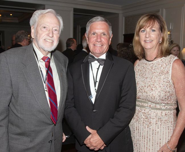 Rex Porter, Jim McCauley and Beth McCauley