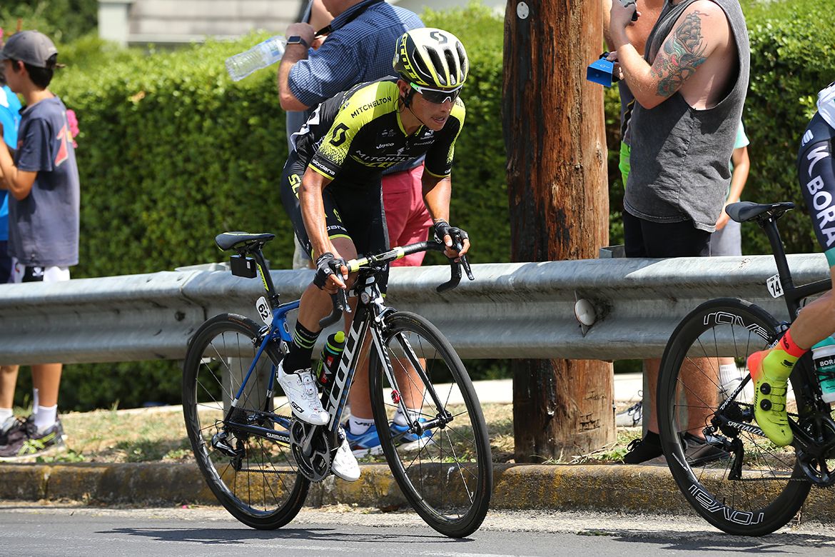 Esteban Chaves was making his season debut