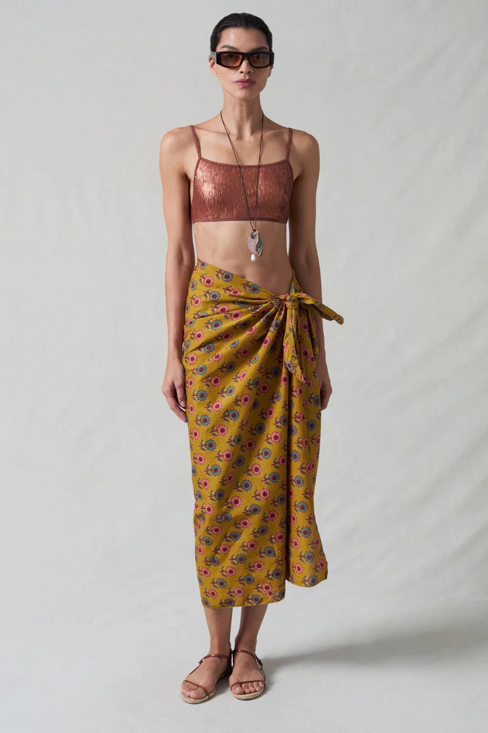 chan luu, Sunflower Printerd Sarong