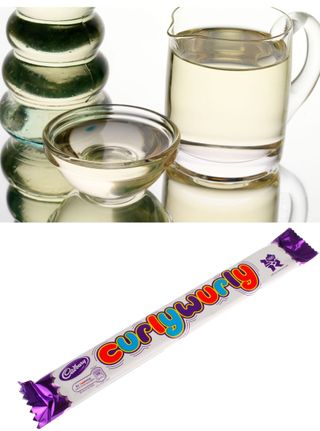 Coconut oil and a Curly Wurly