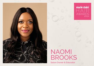 Naomi Brooks Marie Claire hair awards 2024 judge